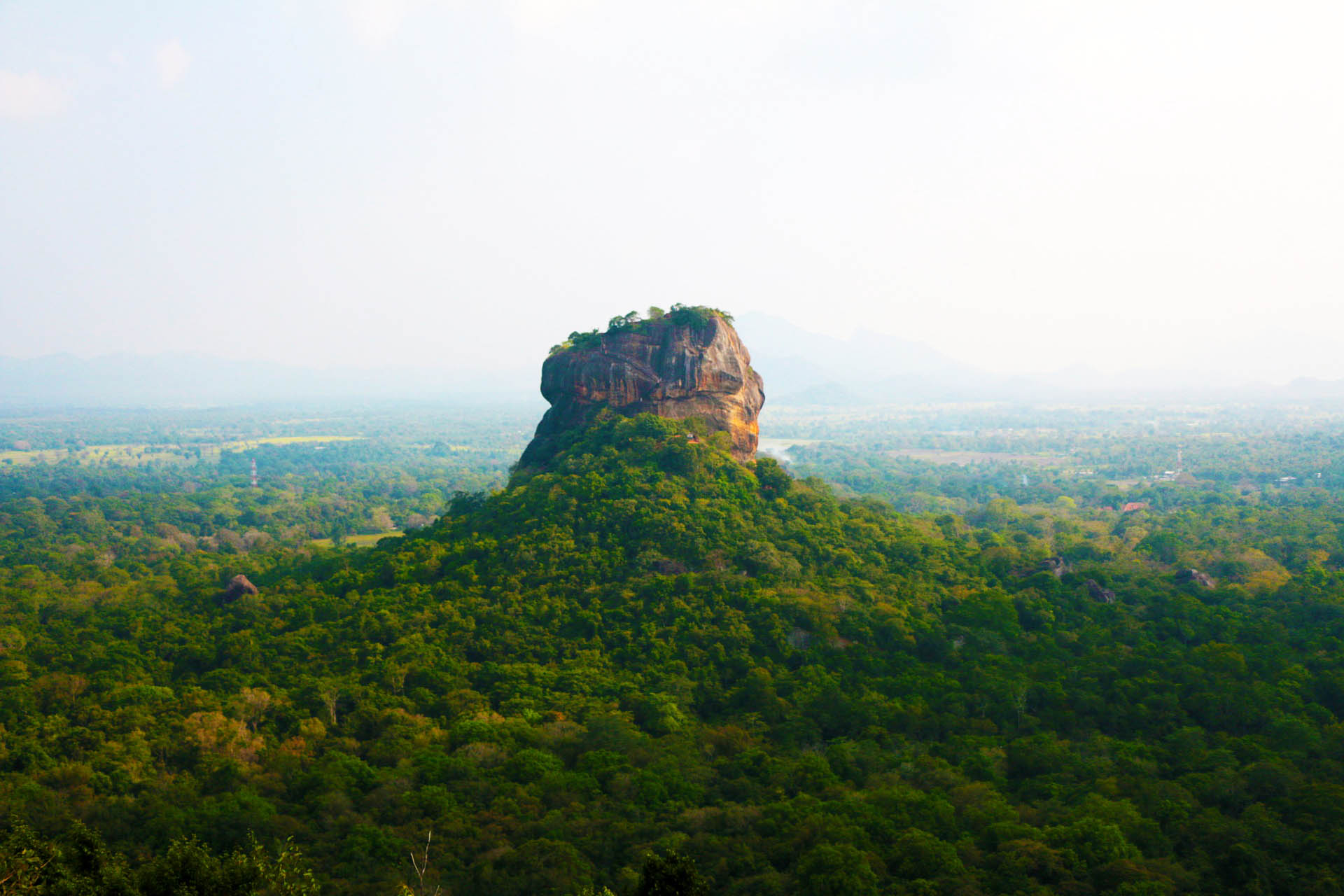sigiriya is a nearby place to dambulla and also sigiriya is situated in Sri Lanka 